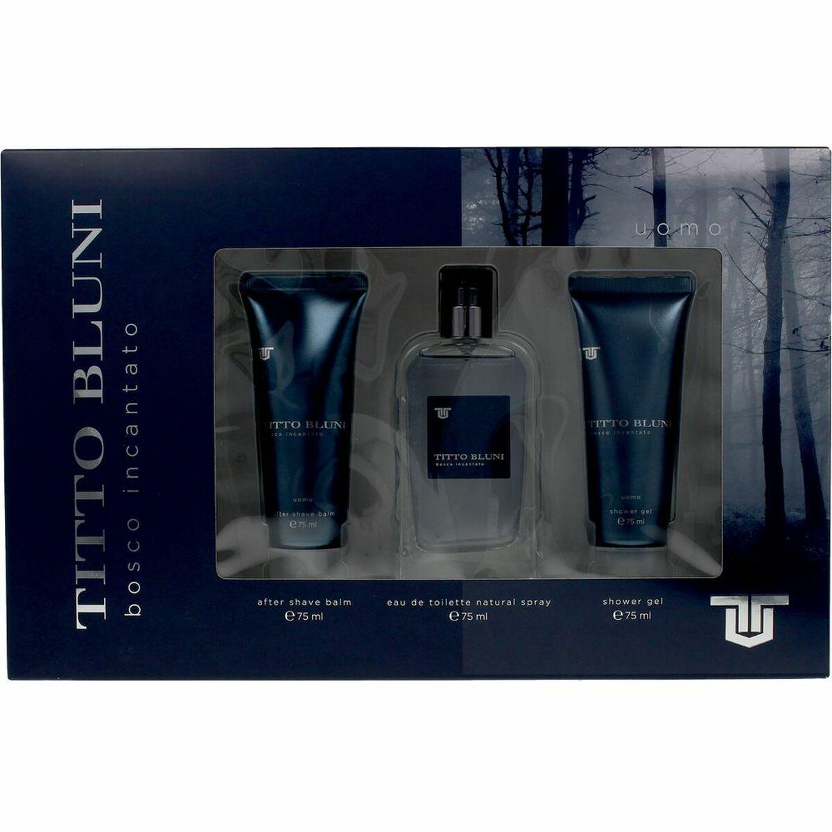 Parfume sæt til mænd Titto Bluni Bosco Incantato 3 Dele