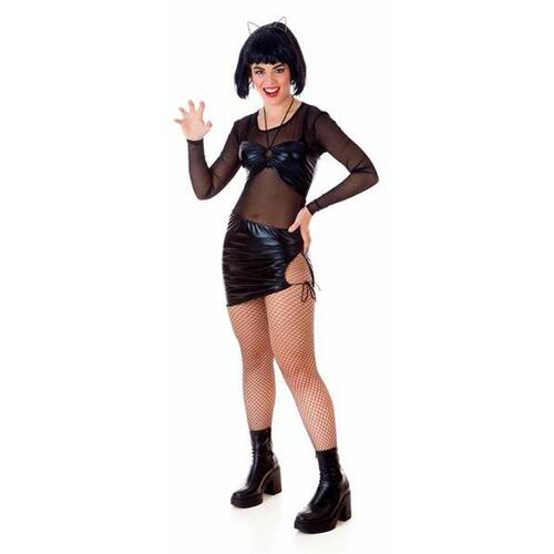 Kostume til voksne Noire Fiesta Sexy (3 Dele) S