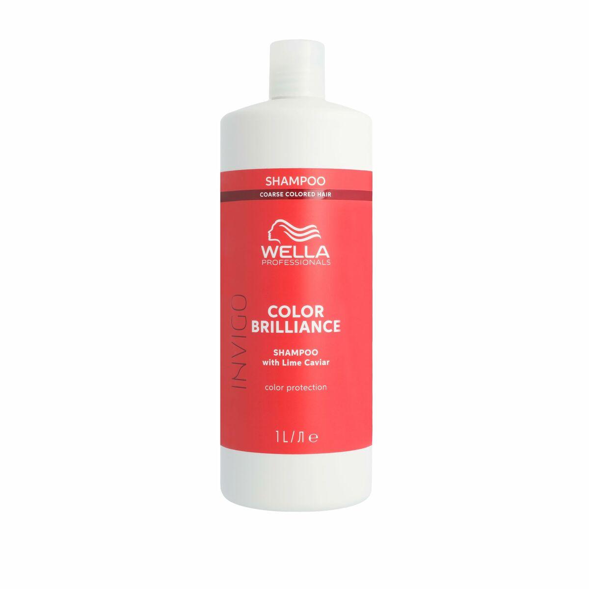 Farvebevarende Shampoo Wella Invigo Color Brilliance Farvet Hår Tykt Hår
