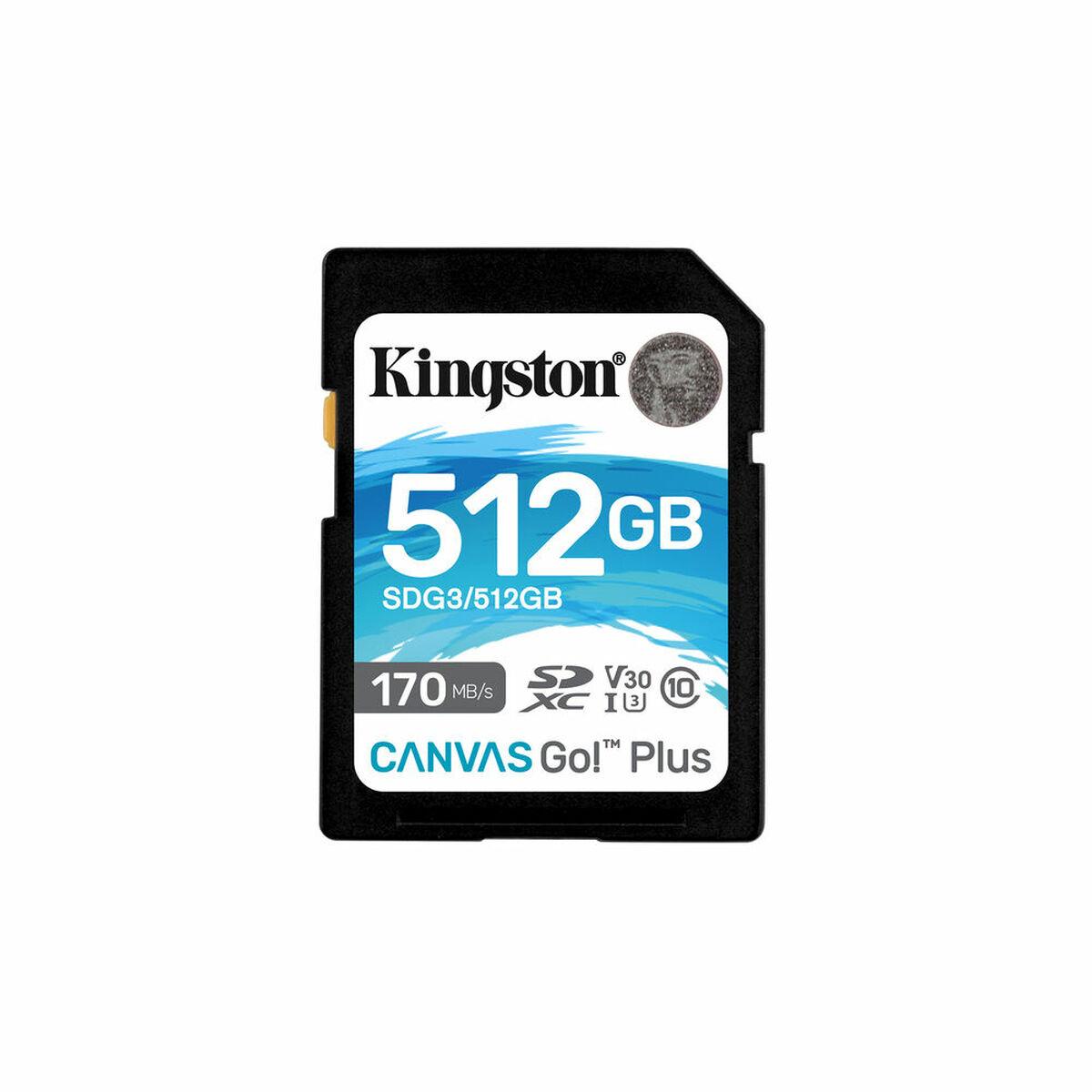 Sd-kort Kingston Canvas Go! Plus 512 Gb Sdxc Uhs-i V30 U3