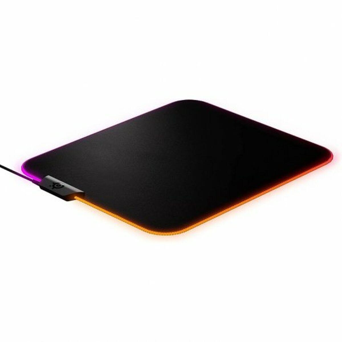 Gaming Musemåtte Steelseries Qck Prism Cloth Rgb Gaming Sort Multifarvet