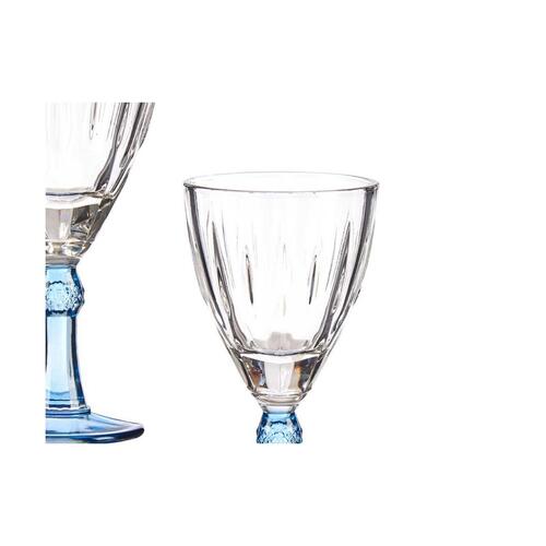 Vinglas Exotic Krystal Blå 6 enheder (275 ml)