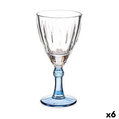 Vinglas Exotic Krystal Blå 6 enheder (275 ml)