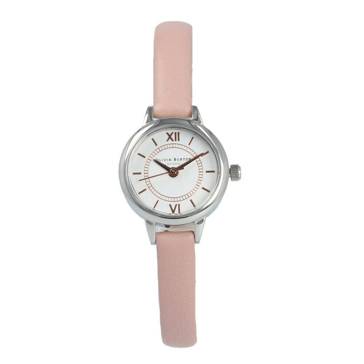 Olivia Burton dameur OB16MC59, pink rem (Ø 23 mm)