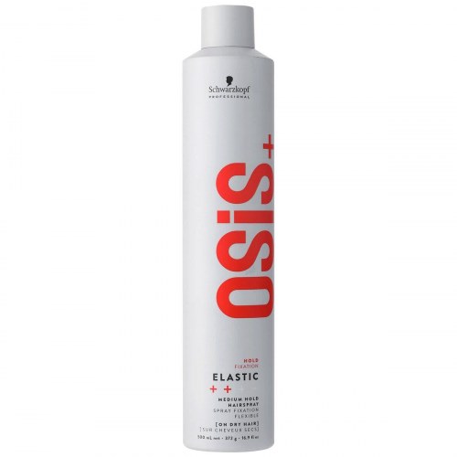 Hårspray med fleksibelt hold Schwarzkopf Osis+ Elastic 500 ml
