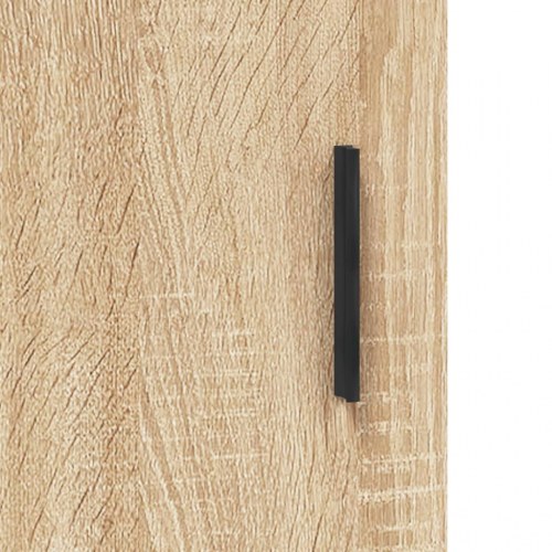 Højskab 69,5x34x180 cm konstrueret træ sonoma-eg