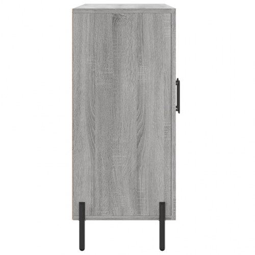 Skænk 90 x 34 x 80 cm - grå sonoma-eg