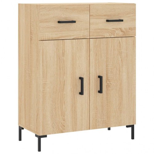 Højskab 69,5×34×180 cm i konstrueret træ - sonoma-eg