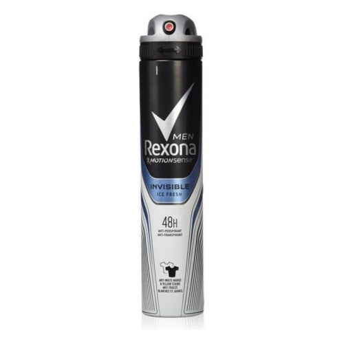 Deodorant spray til mænd Rexona Invisible Ice Fresh 200 ml