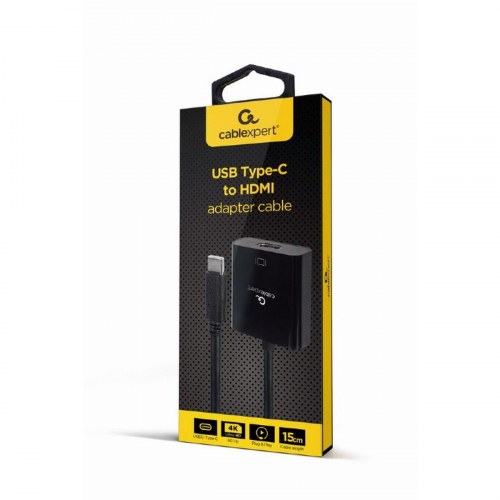 GEMBIRD USB-C til HDMI-adapterkabel - 150 cm, sort