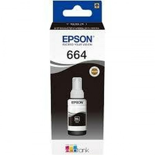 Epson T6641 blæk - Sort (Original)