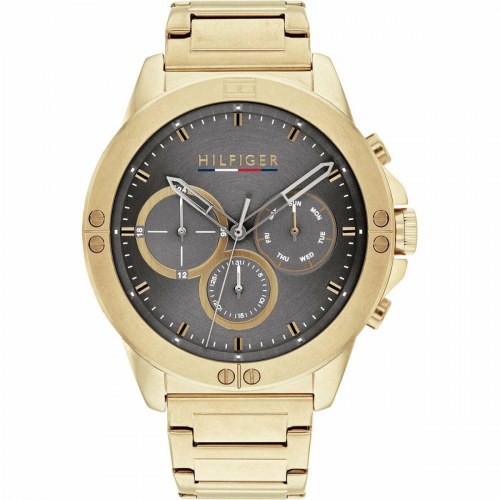 Herreur Tommy Hilfiger 1791891 - guldfarvet stål, Ø 46 mm