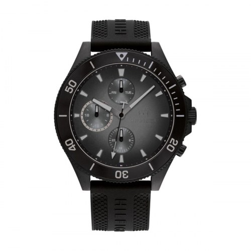 Tommy Hilfiger herreur 1791921, sort (Ø 46 mm)