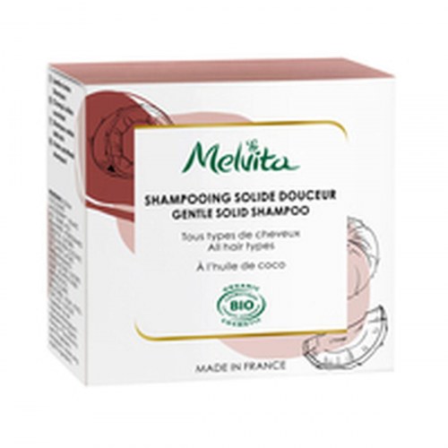 Melvita Shampoo Bar - Shampooing Solide, 55 g