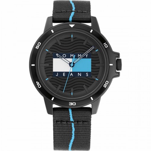 Herreur Tommy Hilfiger 1791999 - sort skive, Ø 45 mm