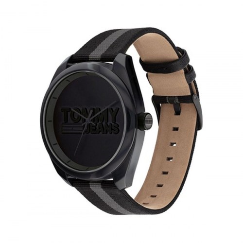 Tommy Hilfiger herreur 1792039 - sort, Ø 45 mm