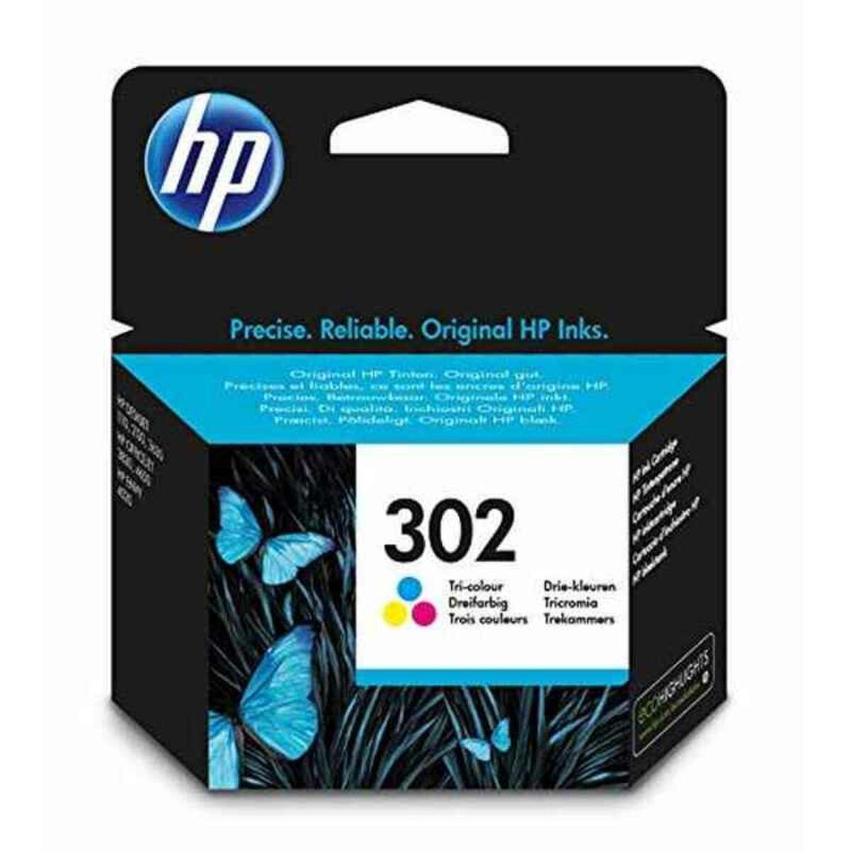 HP 302 original blækpatron - Cyan/Magenta/Yellow (Tricolour)