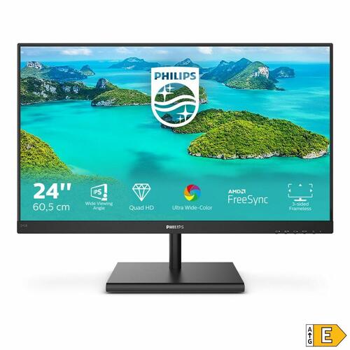 Skærm Philips 245E1S/00 23,8" IPS LCD Flicker free 75 Hz 50-60 Hz