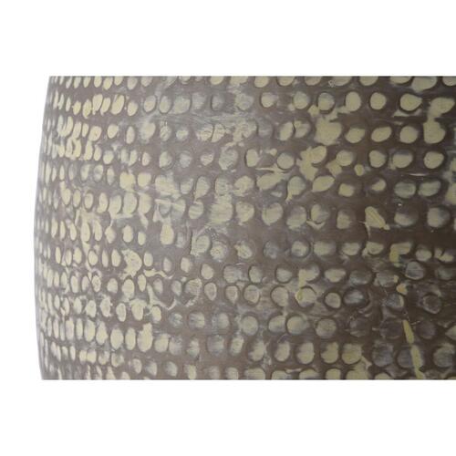 Vase Home ESPRIT Grøn Aluminium 60 x 60 x 72 cm