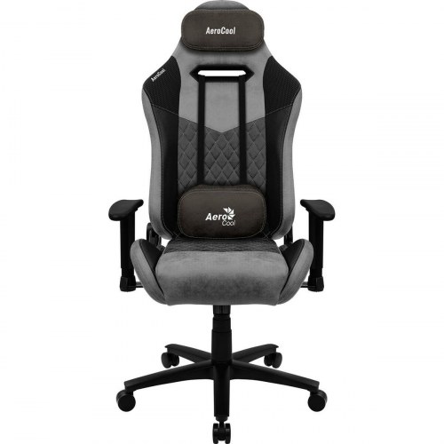 Aerocool DUKE AeroSuede gaming-stol 180° - sort/grå