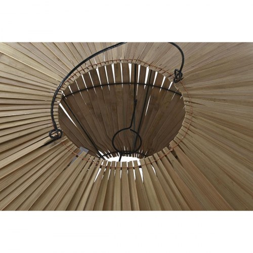 Lampeskærm i natur bambus - 80 × 80 × 33 cm