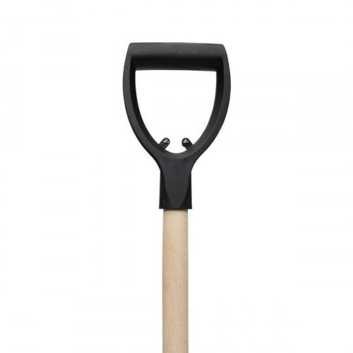 Sneskovl - plastik, 121 × 40 × 32 cm (brun/sort)