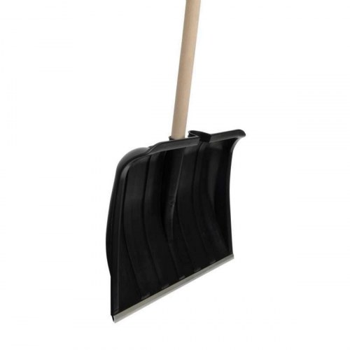 Sneskovl - plastik, 121 × 40 × 32 cm (brun/sort)
