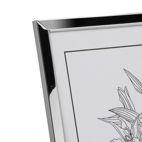 Versa fotoramme - sølvfarvet metal, minimalistisk, 13 × 18 cm