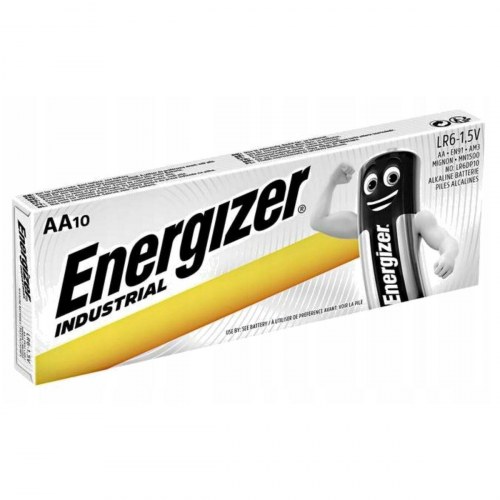 Energizer AA LR6 alkaliske batterier 1,5 V - 10 stk.