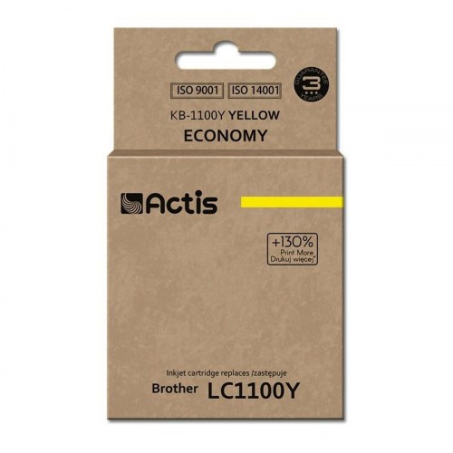 Actis Original blækpatron KB-1100Y - Gul, 19 ml