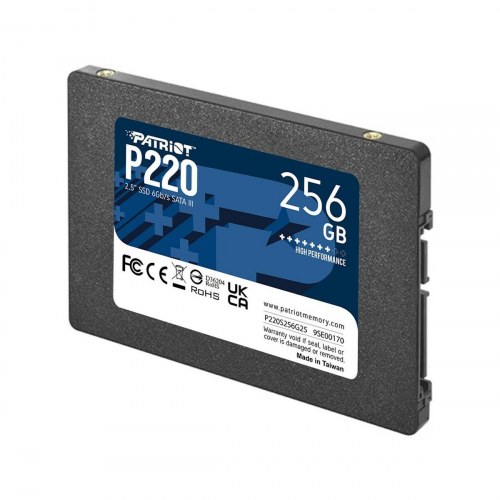 Patriot P220 2,5" SATA III SSD - 256 GB