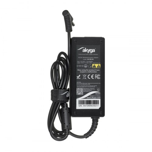 Akyga laptop-oplader AK-ND-58 65 W (EU, sort)