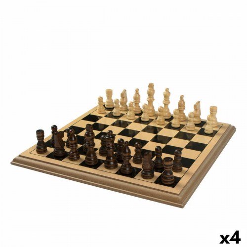 Skakspil i træ - CB Games (4 enheder)