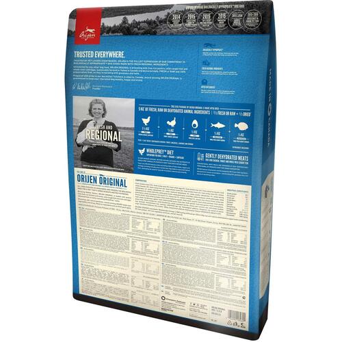 Foder Orijen Original 11,4 Kg Voksen Kylling Kalkun Fisk