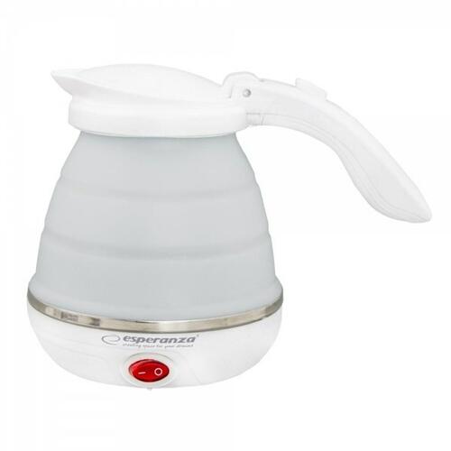 Kedel Esperanza EKK023 Hvid Rustfrit stål Plastik 750 W 0,5 L