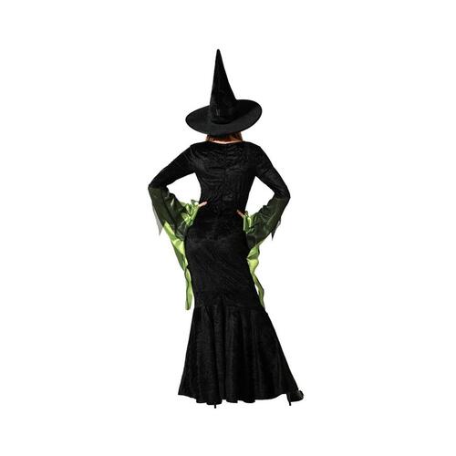 Kostume til voksne Grøn Heks Voksne M/L