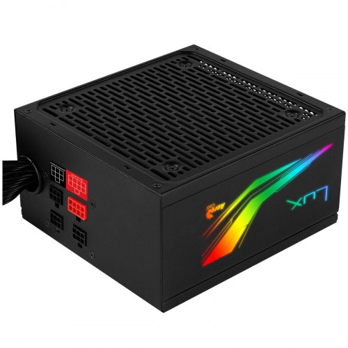 Aerocool LUX RGB 550M strømforsyning - 550 W, 80 Plus Bronze