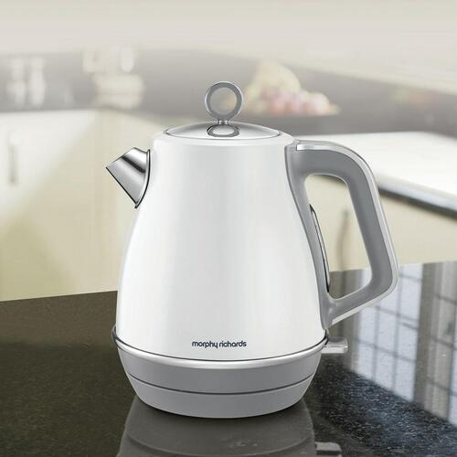 Kedel Morphy Richards Evoke Hvid Metal 2200 W 1,5 L