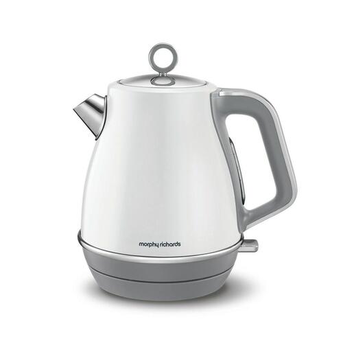 Kedel Morphy Richards Evoke Hvid Metal 2200 W 1,5 L