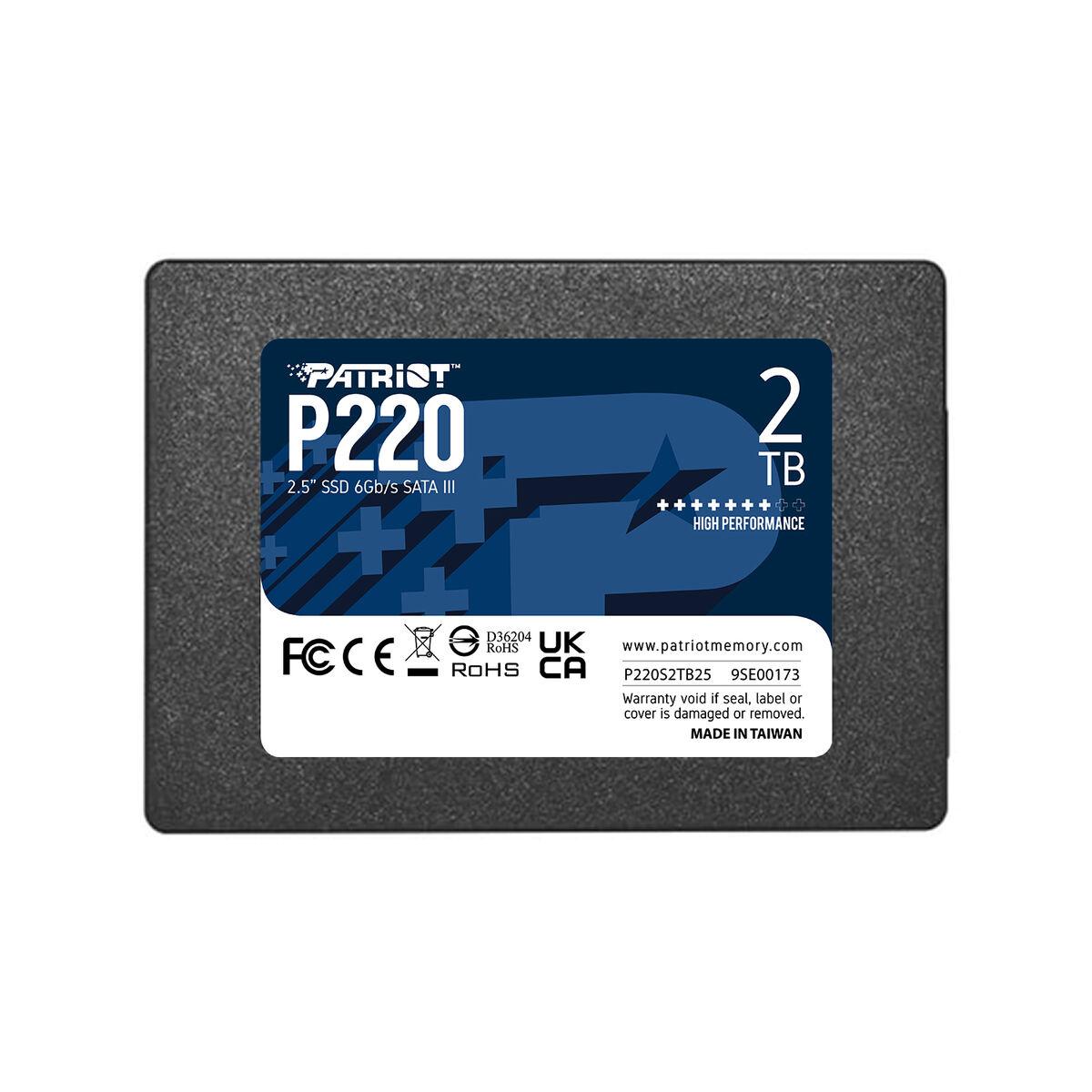 Patriot Memory P220 2 TB 2,5" SATA SSD