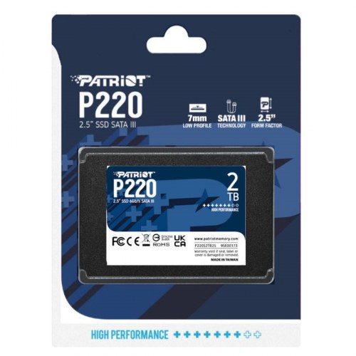 Patriot Memory P220 2 TB 2,5" SATA SSD