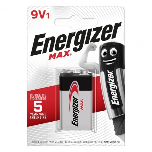 Energizer Max 9V alkaliskt batteri - 1 stk.