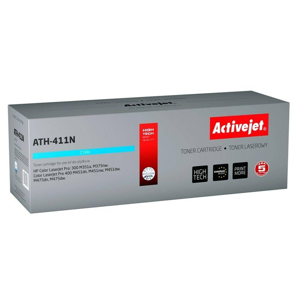 Toner Activejet Ath 411n Cyan