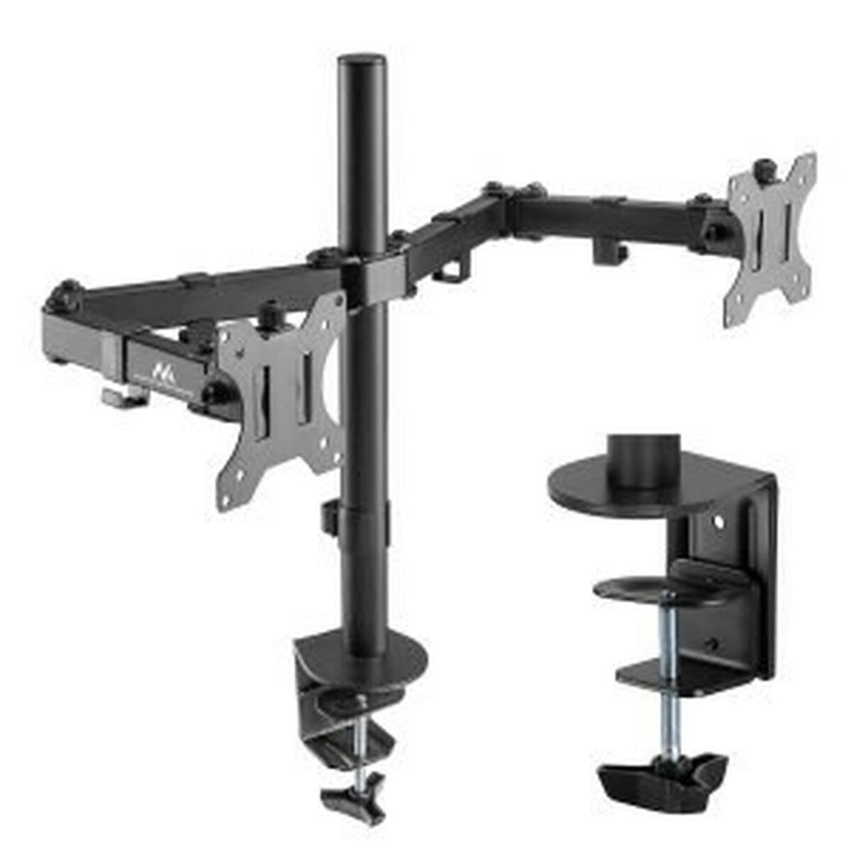 MacLean MC-884 skærmholder til bord, sort, 17-32"