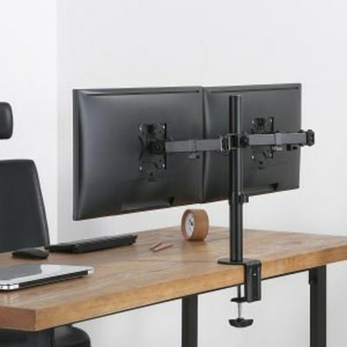 MacLean MC-884 skærmholder til bord, sort, 17-32"
