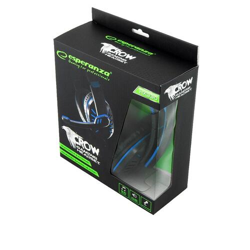Gaming headset med mikrofon Esperanza EGH330B