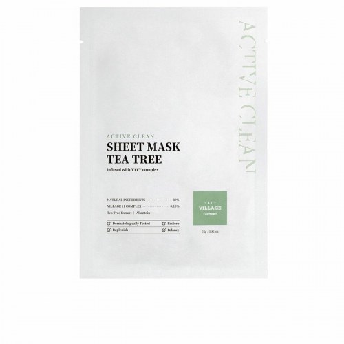 Ansigtsmaske med tea tree - Village 11 Factory Active Clean 23 g