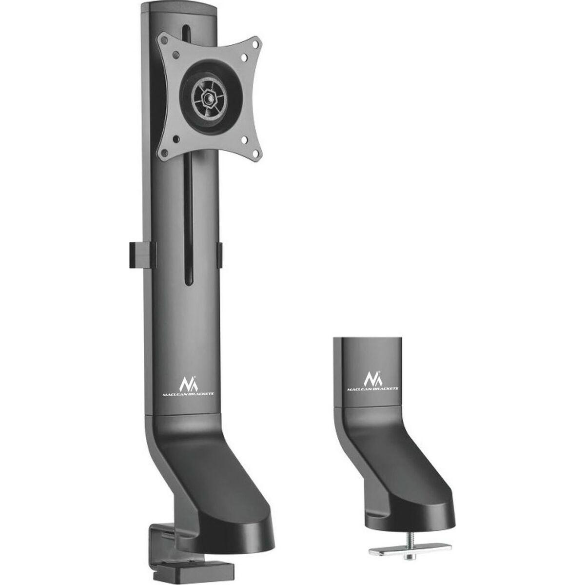 MacLean MC-853 skærmholder til bord, sort, 32"