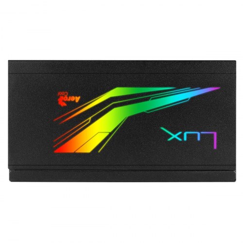 Aerocool Lux RGB strømforsyning 750 W - 80 Plus Bronze