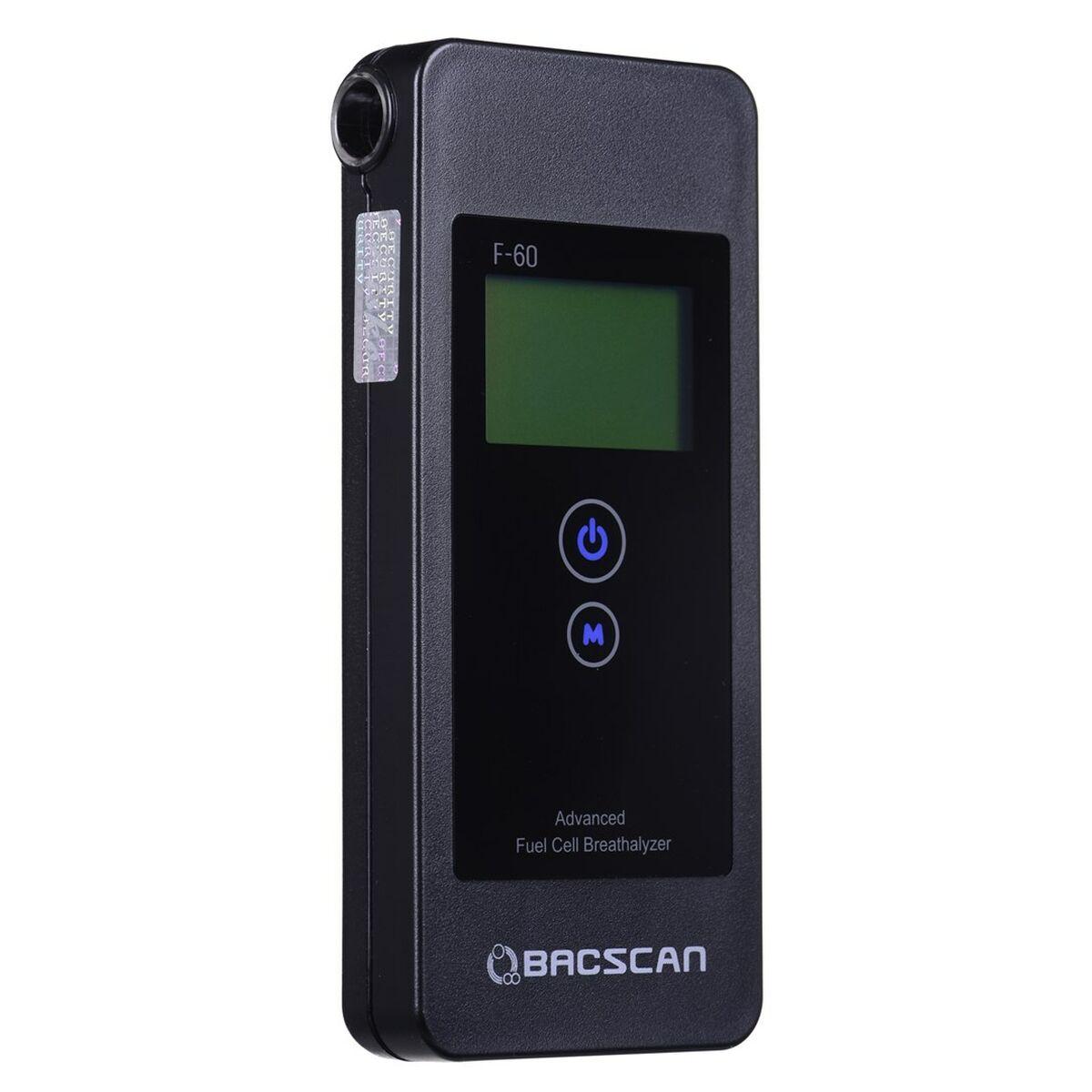 Bacscan F-60 digital alkoholtester - grå, LCD, AAA